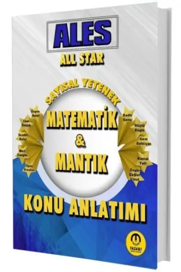 Tasarı Yayınları 2025 ALES All Star Sayısal Yetenek Matematik Mantık Konu Anlatımı  (4022)