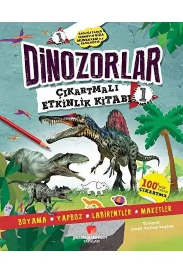 Dinozorlar Çıkartmalı Etkinlik Kitabı 1  (4022)