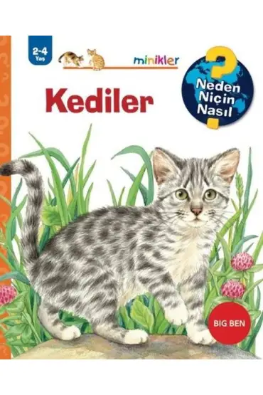 Kediler - Neden Niçin Nasıl 2 - 4 Yaş  (4022)