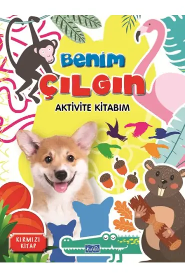 Benim Çılgın Aktivite Kitabım  Kırmızı Kitap  (4022)