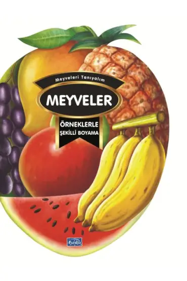 Örneklerle Şekilli Boyama - Meyveler  (4022)