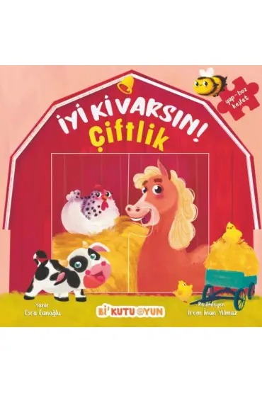 İyi ki varsın Çiftlik (Yapbozlu Kitap)  (4022)