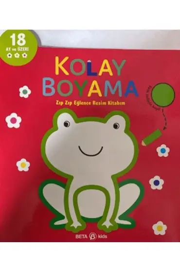 Kolay Boyama Zıp Zıp Eğlence Resim Kitabım  (4022)