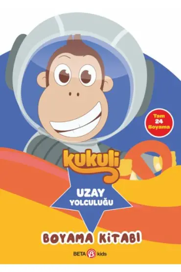 Kukuli Uzay Yolculuğu Boyama Kitabı  (4022)