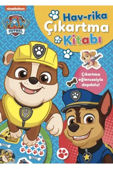 Paw Patrol - Hav-rika Çıkartma Kitabı  (4022)