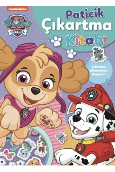 Paw Patrol - Paticik Çıkartma Kitabı  (4022)