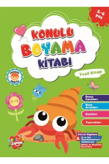 Konulu Boyama - YeşilKitap (5-6 Yaş)  (4022)