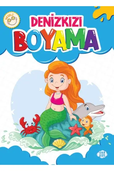 Neşeli Denizkızı Boyama  (4022)