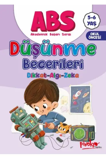 ABS 5-6 Yaş Düşünme Becerileri Dikkat-Algı-Zeka  (4022)