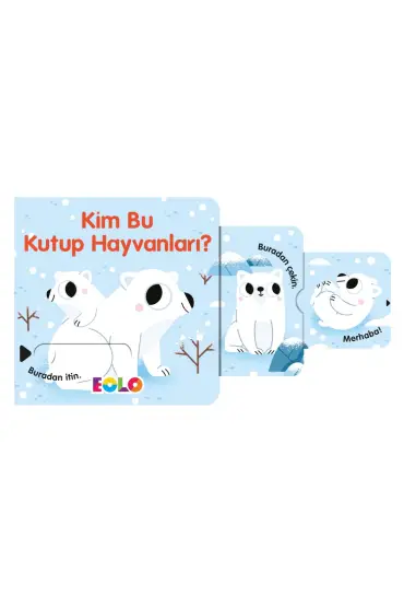 Kim Bu Kutup Hayvanları ! - Sürgülü Kitaplar  (4022)