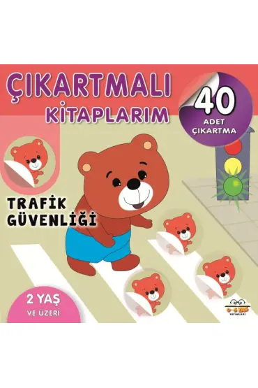 Çıkartmalı Kitaplarım-Trafik Güvenliği  (4022)