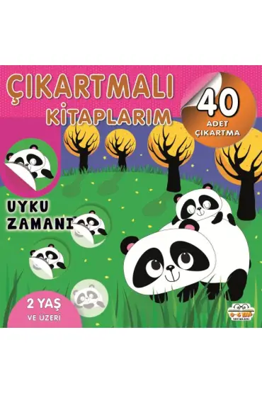 Çıkartmalı Kitaplarım-Uyku Zamanı  (4022)