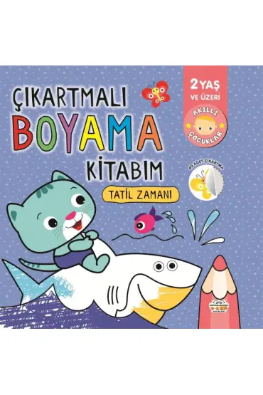 Çıkartmalı Boyama Kitabım-Tatil Zamanı  (4022)