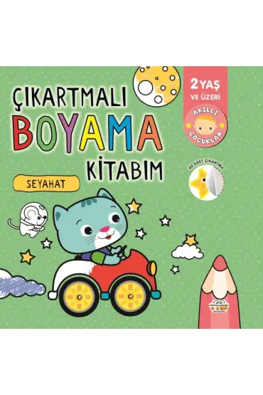 Çıkartmalı Boyama Kitabım-Seyahat  (4022)