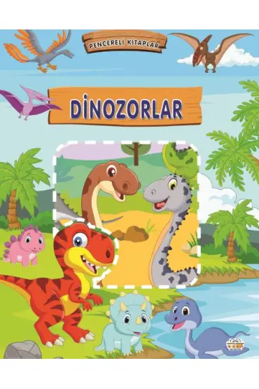 Pencereli Kitaplar Dinozorlar  (4022)