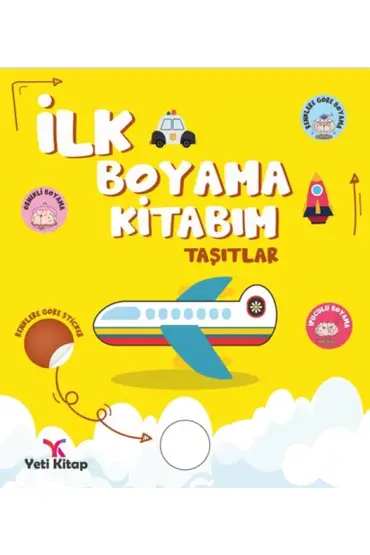 İlk Boyama Kitabım Taşıtlar  (4022)