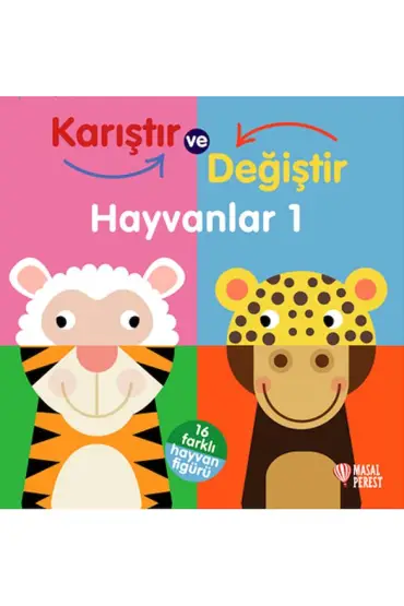 Karıştır ve Değiştir Hayvanlar 1  (4022)