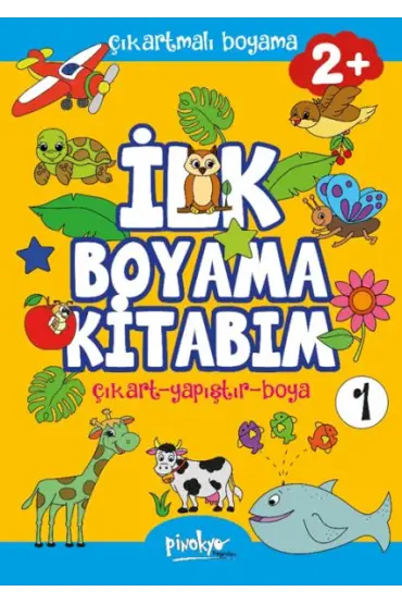 Çıkartmalı İlk Boyama Kitabım 2+ Yaş-1  (4022)