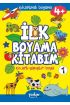 Çıkartmalı İlk Boyama Kitabım 4+ Yaş-1  (4022)