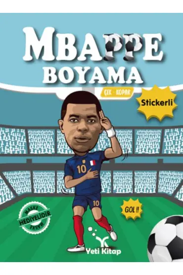 Mbappe Boyama Kitabı  (4022)