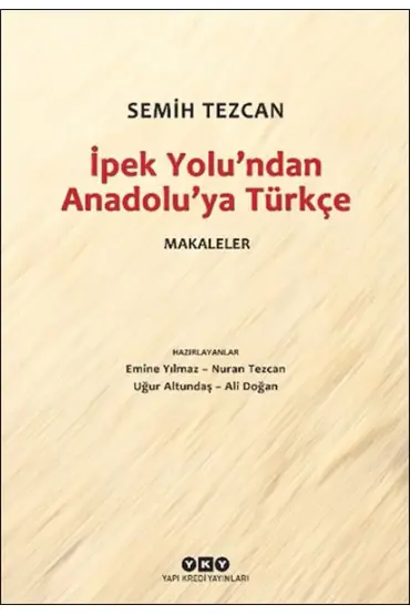 İpek Yolu’ndan Anadolu’ya Türkçe – Makaleler  (4022)