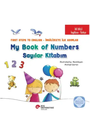 İki Dilli : İngilizce-Türkçe My Book Of Numbers / Sayılar Kitabım  (4022)