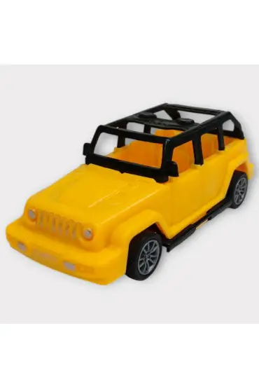 Çek Bırak Arabalar 10 Cm - Sarı Jeep