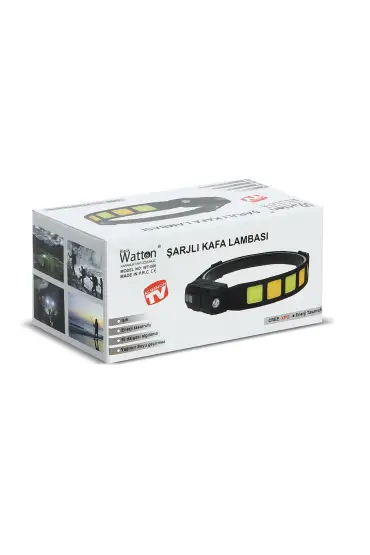 Sensörlü Cob XPG Led Kafa Lambası WT-066