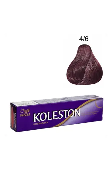 Koleston Tüp Boya  4/6 Kızıl Viyole  x 2 Adet + Sıvı Oksidan 2 Adet