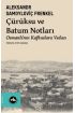 Çürüksu Ve Batum Notları