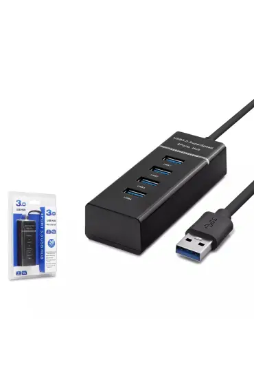 4 In 1 USB 3.0 Hub 30 Cm HDX7017