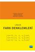 Lineer Fark Denklemleri - Matematik Öğretmenliği - Cosmedrome