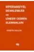 Diferansiyel Denklemler ve Lineer Cebrin Elemanları - Matematik - Cosmedrome