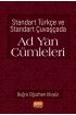 Standart Türkçe ve Standart Çuvaşçada Ad Yan Cümleleri - Edebiyat Araştırmaları - Cosmedrome