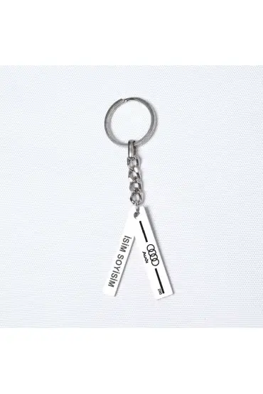 Kişiye Özel Audi 200 Plaka Anahtarlık - Design Keychains - Cosmedrome