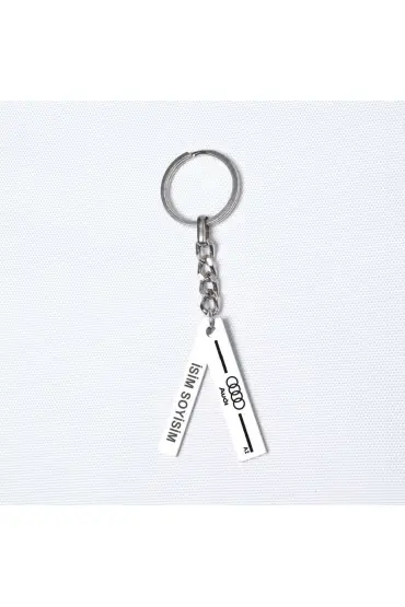 Kişiye Özel Audi A2 Plaka Anahtarlık - Design Keychains - Cosmedrome