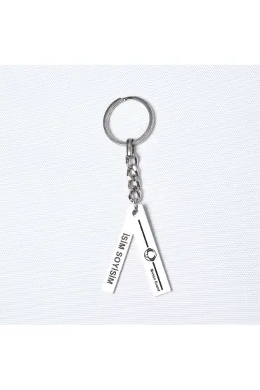 Kişiye Özel Ssangyong Musso Grand Plaka Anahtarlık - Design Keychains - Cosmedrome