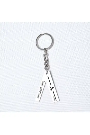 Kişiye Özel Mitsubishi Grandis Plaka Anahtarlık - Design Keychains - Cosmedrome