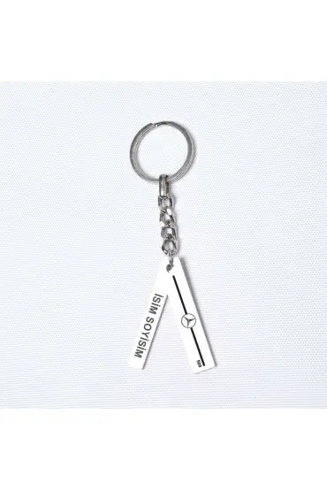 Kişiye Özel Mercedes 500 Plaka Anahtarlık - Design Keychains - Cosmedrome