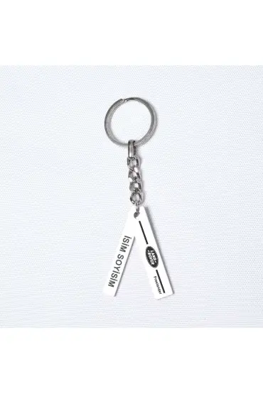 Kişiye Özel Land Rover Freelander Plaka Anahtarlık - Design Keychains - Cosmedrome