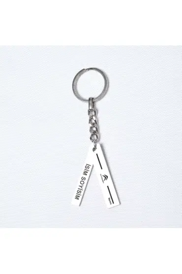 Kişiye Özel Citroen Nemo Plaka Anahtarlık - Design Keychains - Cosmedrome