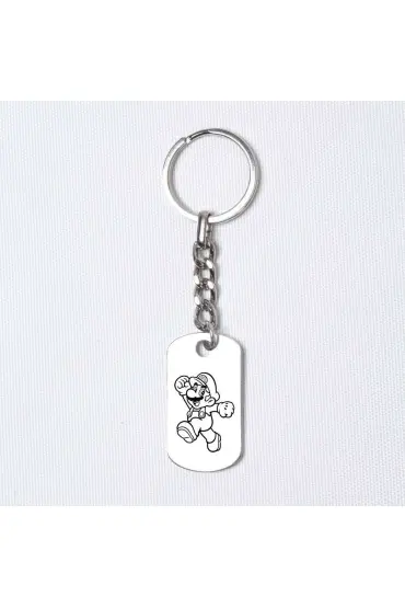 Mario, Asker Künyesi Anahtarlık - Design Keychains - Cosmedrome