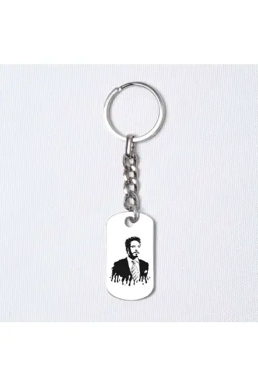 Tony Stark 2, Asker Künyesi Anahtarlık - Design Keychains - Cosmedrome