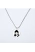 Michael Jackson 2 Yuvarlak Çelik Kolye - Custom Necklaces - Cosmedrome