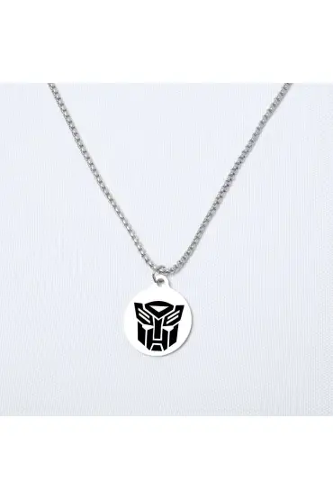 Transformers Yuvarlak Çelik Kolye - Custom Necklaces - Cosmedrome