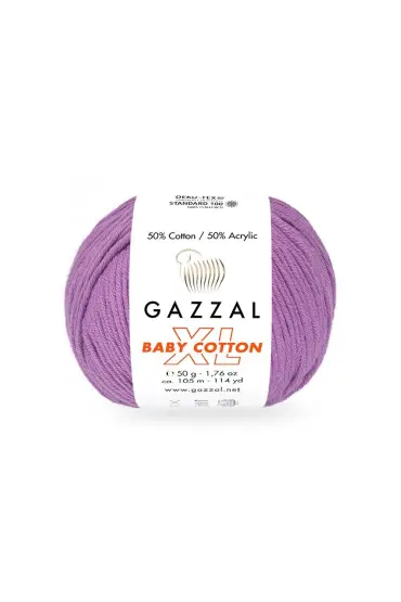 Gazzal Baby Cotton XL El Örgü İpi Dut 3414