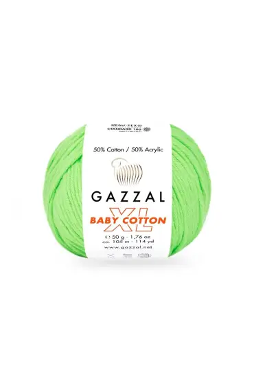 Gazzal Baby Cotton XL El Örgü İpi Kertenkele 3427