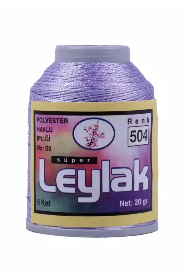 Leylak Oya ve Dantel İpi 20 gr 504