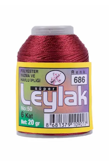 Leylak Oya ve Dantel İpi 20 gr 686