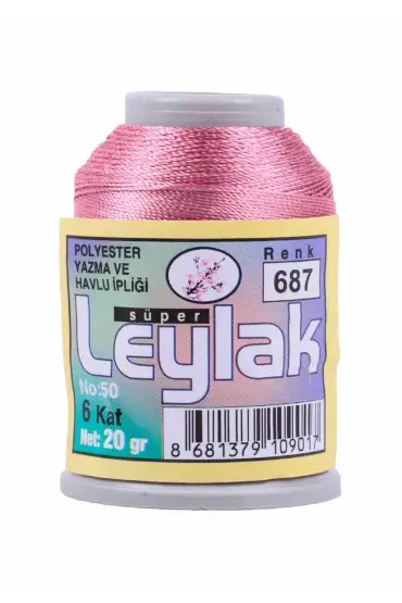 Leylak Oya ve Dantel İpi 20 gr 687